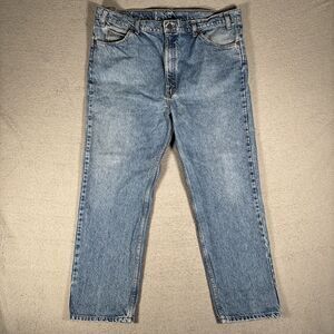Vintage Levi’s 505 Jeans Regular‎ Fit Orange Tab Fits 40x28 Light Wash